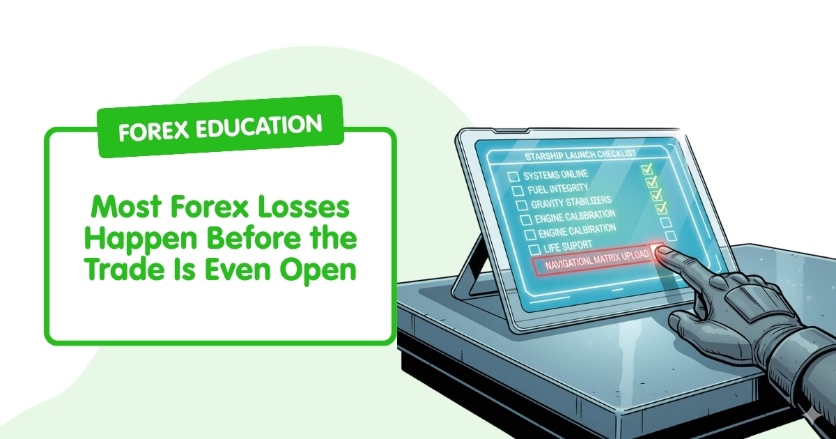 Most Forex Losses Happen Before the Trade Is Even Open